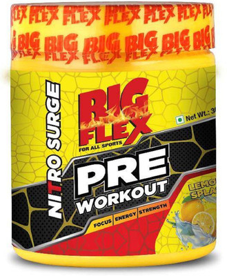 

Bigflex Prework Out - Lemon Splash Flavour (300 gm) EAA (Essential Amino Acids)(300 g, Lemon)
