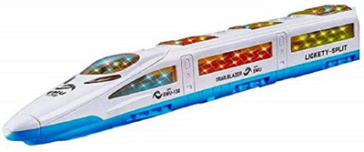 

MS Amaze Collections Emu Speed Train for Kids with 3D Lights & Music(Multicoloue)