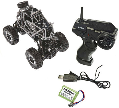 

Bluwings Remote Control racing Off Road Drive Rock Car(Min. Age 6yrs)(Grey)