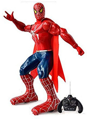 

Happy GiftMart Spiderman Toys with Remote Control, 12-inch(Multicolor)
