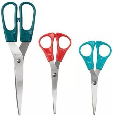 

FINDSTUFF SC737373 Scissors(Set of 3, Multicolor)