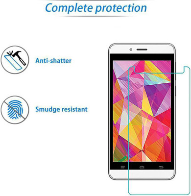BHRCHR Tempered Glass Guard for Intex Aqua Q7 N(Pack of 1)