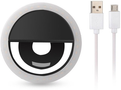 

Rangoli ® 1 Selfie Flash(Adjustable Brightness Black)