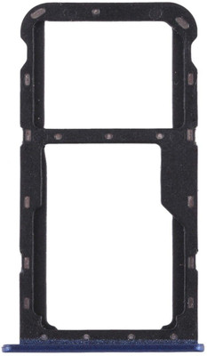 Dream Sim Card Tray(Compatible With SIM Card Tray + SIM Card Tray / Micro SD Card Tray for Huawei Honor 7X Blue)