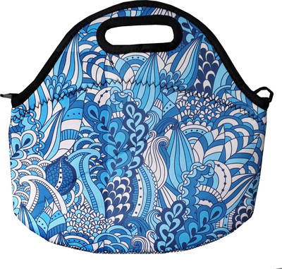 Qexclusive Girls Casual Blue Rexine Sling Bag