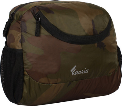 

Favria Men & Women Casual Khaki Polyester Sling Bag
