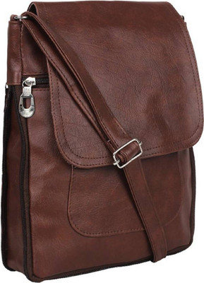 

AL Amazing Women Casual Brown PU Sling Bag