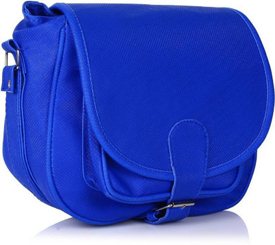 

AL Amazing Women Casual Blue PU Sling Bag