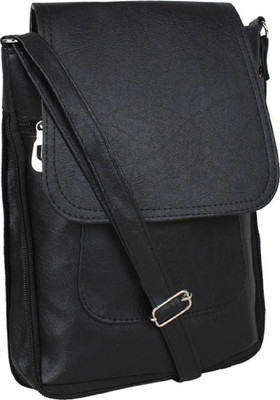 

AL Amazing Women Casual Black PU Sling Bag
