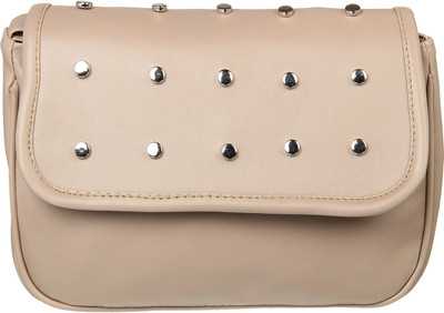 

Kamview Women Casual Beige PU Sling Bag