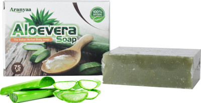 

Aranyaa Organic Handmade Alovera Soap - Pack of 2(75 g, Pack of 2)