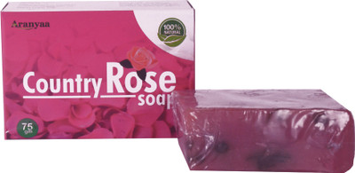 

Aranyaa Organic Handmade Rose Soap(75 g)
