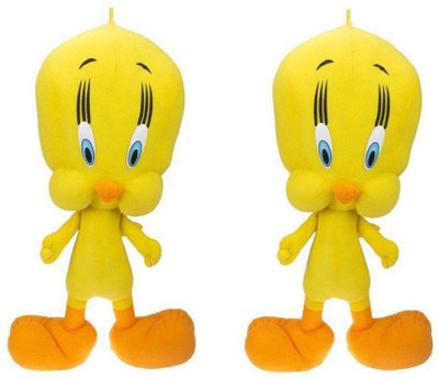 APNA KANHA Soft Toys Yellow Tweety Duck (Set of 2) - 30 cm(Yellow)