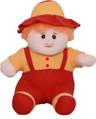 

Vyvians stuffed soft toy - 12 inch(red yellow)