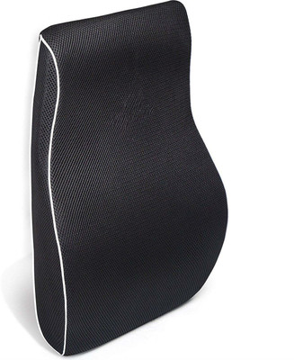 

Zahuu Ergonomic Back Support Memory Foam Back Support (, Black