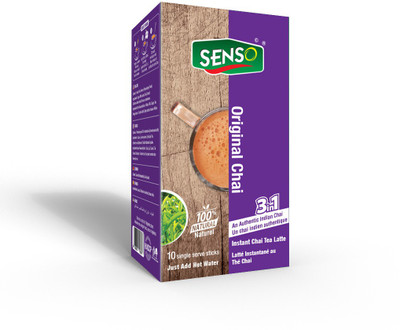 

SENSO PLAIN TEA PREMIX ( 10 SACHETS OF 14 GRAMS EACH) Instant Tea(14 g, Box)