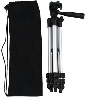 

Rangoli ® Aluminium Tripod 3110 Mobile Phone Stand 16 Tripod(Multicolor, Supports Up to 1000 g)