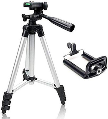 

Rangoli ® Aluminium Tripod 3110 Mobile Phone Stand 15 Tripod(Multicolor, Supports Up to 1000 g)