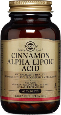 

Solgar Cinnamon Alpha-Lipoic Acid 60 Tablets(60 No)