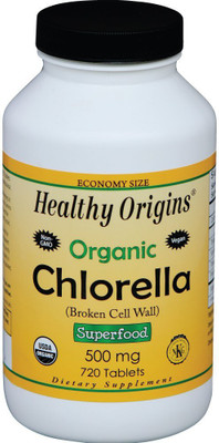 

Healthy Origins Organic Chlorella 720 Tablets(720 No)