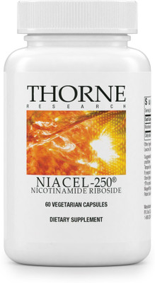 

Thorne Niacel-250 Nicotinamide Riboside 60 Vegetarian Capsules(60 No)