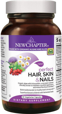 

New Chapter Perfect Hair Skin & Nails - 30 Vegetarian Capsules(30 No)