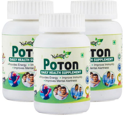 

natural poton pack of 3(500 mg)