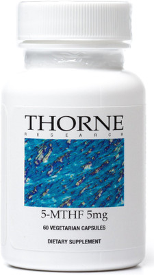 

Thorne 5-MTHF 5 mg 60 Vegetarian Capsules(60 No)