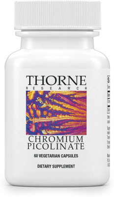 

Thorne Chromium Picolinate 60 Vegetarian Capsules(60 No)