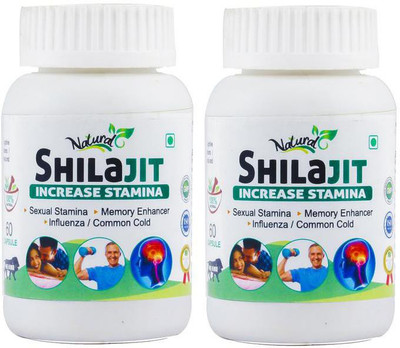 

natural Shilajit pack of 2(500 mg)