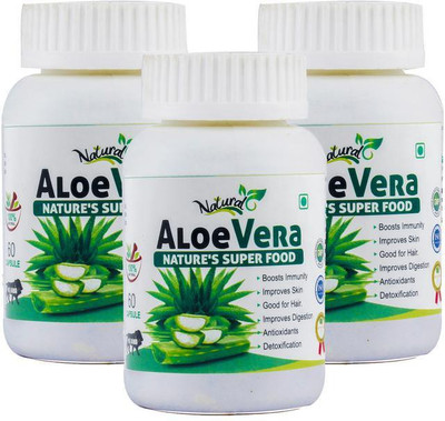 

natural Aloevera pack of 3(500 mg)
