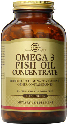 

Solgar Omega-3 Fish Oil Concentrate - 240 Softgels(240 No)