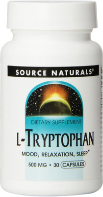 

Source Naturals L-Tryptophan - 500 mg - 30 Capsules(30 No)