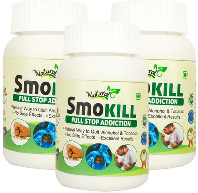 

natural smokill pack of 3(500 mg)