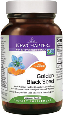 

New Chapter Golden Black Seed 60 Vegetarian Capsules(60 No)