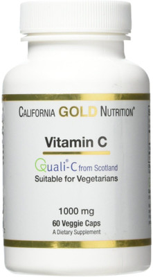 

California Gold Nutrition Vitamin C 1000 mg 60 Veggie Caps(60 No)