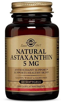 

Solgar Astaxanthin - 5 mg - 60 Softgels(60 No)