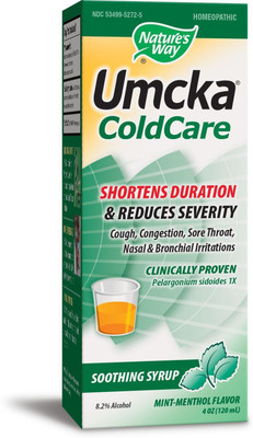 

Nature's Way UmckaÂ® ColdCare Soothing Syrup Menthol - 4 fl oz(120 ml)