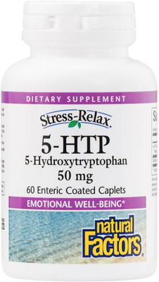 

Natural Factors 5-HTP - 50 mg - 60 Caplets(60 No)