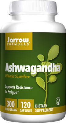 

Jarrow Formulas Ashwagandha 300 mg 120 Veggie Caps(120 No)