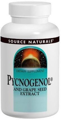 

Source Naturals Pycnogenol and Grape Seed Extract - 100 mg - 30 Tablets(30 No)