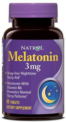 

Natrol Melatonin - 3 mg - 60 Tablets(60 No)