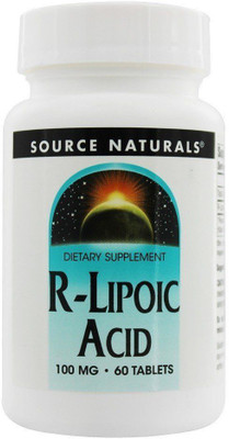 

Source Naturals R-Lipoic Acid - 100 mg - 60 Tablets(60 No)