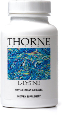

Thorne L-Lysine 60 Vegetarian Capsule(60 No)