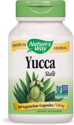 

Nature's Way Yucca Stalk - 520 mg - 100 Vegetarian Capsules(100 No)