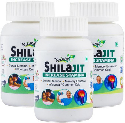 

natural Shilajit pack of 3(500 mg)