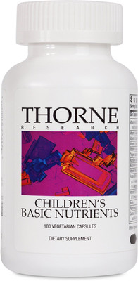

Thorne Children Basic Nutrients 180 Vegetarian Capsules(180 No)