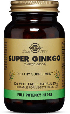 

Solgar Super Ginkgo 120 Vegetable Capsules(120 No)