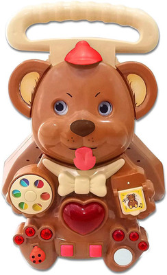 

Sunshine Gifting Musical Activity Walker With Parent Rod(Multicolor)