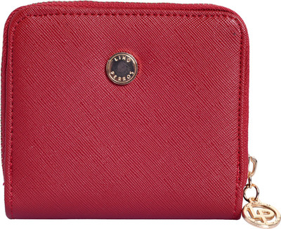 

Lino Perros Women Red Artificial Leather Wallet(4 Card Slots)